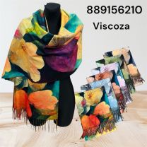 Szaliki damskie (uniwersalny/12szt)