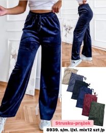 Spodnie welurowy (S-XL/12szt)