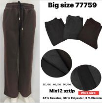 PLUS_Spodnie damskie (3-6XL/12szt)