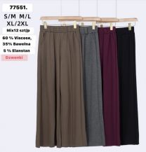 Spodnie elastyczny (S-2XL/12szt)