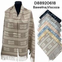 Szaliki damskie (uniwersalny/12szt)