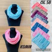 Komin damskie (uniwersalny/12szt)