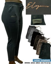 PLUS_Spodnie dresowy damskie (3-6XL/12szt)