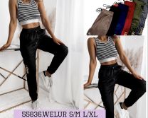 Spodnie welurowy (S-XL/12szt)