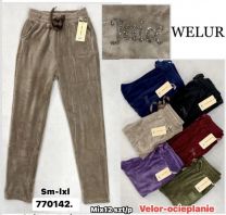 Spodnie welurowy (s-XL/12szt)