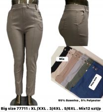 PLUS_Spodnie elastyczny (XL-6XL /12szt)
