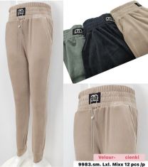 Spodnie welurowy (s-XL/12szt)