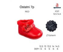 Trampki na rzepy chłopięce i dziewczynka (12.5-14.5/30P)