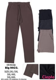 PLUS_Spodnie damskie  (2-6XL/12szt)