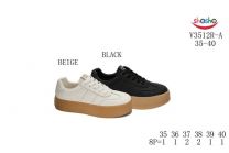 Buty sportowe wiązane dziewczynka (35-40/8P)