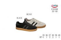 Buty sportowe wiązane dziewczynka (35-40/8P)