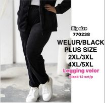 PLUS_Spodnie welurowy (2-5XL/12szt)
