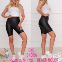 Spodenki ekoskóra damskie (S-XL/12szt)