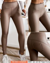 Spodnie ekoskóra damskie (S-XL/12szt)