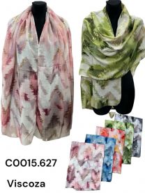 Szaliki damskie (uniwersalny/12szt)