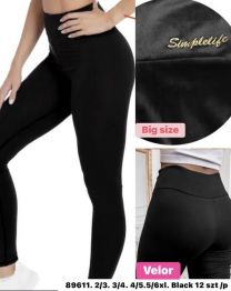 PLUS_Spodnie welurowy (2-6XL/12szt)