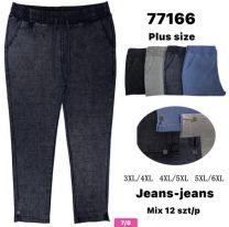 PLUS_Spodnie damskie 7/8  (3-6XL/12szt)