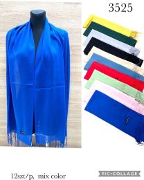 Szaliki damskie (uniwersalny/12szt)