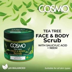 COSMO TEA TREE - PEELING DO TWARZY I CIAŁA