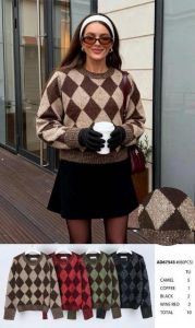 Swetry damskie (Uniwersalny/10SZT)