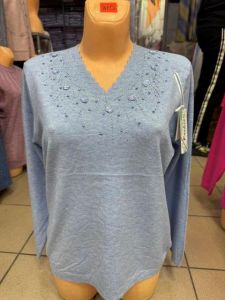 Swetry damskie (L-3XL/10szt)