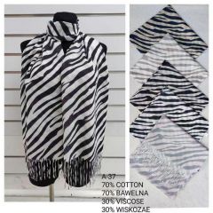 Szaliki damskie (uniwersalny/12szt)