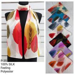 Szaliki damskie (uniwersalny/12szt)