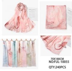 Szaliki damskie (uniwersalny/12szt)