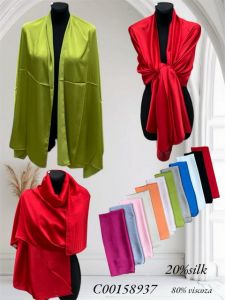 Szaliki damskie (uniwersalny/12szt)