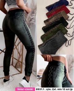 Spodnie welurowy (s-XL/12szt)