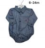 Body niemowlęce z długim rękawem (6-24M/10szt)