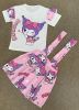 Komplet dziewczęce krótki rękaw (4-8LAT/5kompletów)