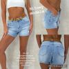 Spodenki jeans damskie (34-42/10szt)
