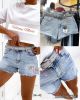 Szorty jeans damskie (34-42/10szt)