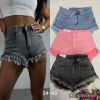 Szorty jeans damskie (34-42/10szt)