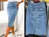 Spódnica jeansy damskie (34-42/10szt)