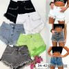 Szorty jeans damskie (34-42/10szt)