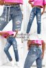 Spodnie jeans damskie (XS-XL/12szt)