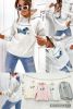 Bluzy z kapturem damskie (uniwersalny/5szt)