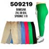 Spodnie damskie7/8 (2-6XL/12szt)