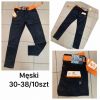 Spodnie jeans męskie (30-38/10szt)