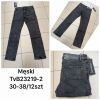 Spodnie jeans męskie (30-38/12szt)