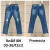 Spodnie jeans damskie (30-38/12szt)