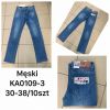 Spodnie jeans męskie (30-38/10szt)
