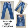 Spodnie jeans męskie (31-40/10szt)