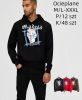 Bluzy z kapturem męskie (M-2XL/12szt)