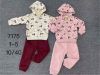 Komplety dziewczynka (1-5LAT/10kompletów)