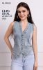 Kamizelka jeansowa damska (XS-XL/10szt)