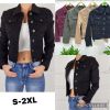 Kurtka jeansowa damska (S-2XL/10szt)