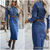 Sukienki jeans damskie (34-42/10SZT)